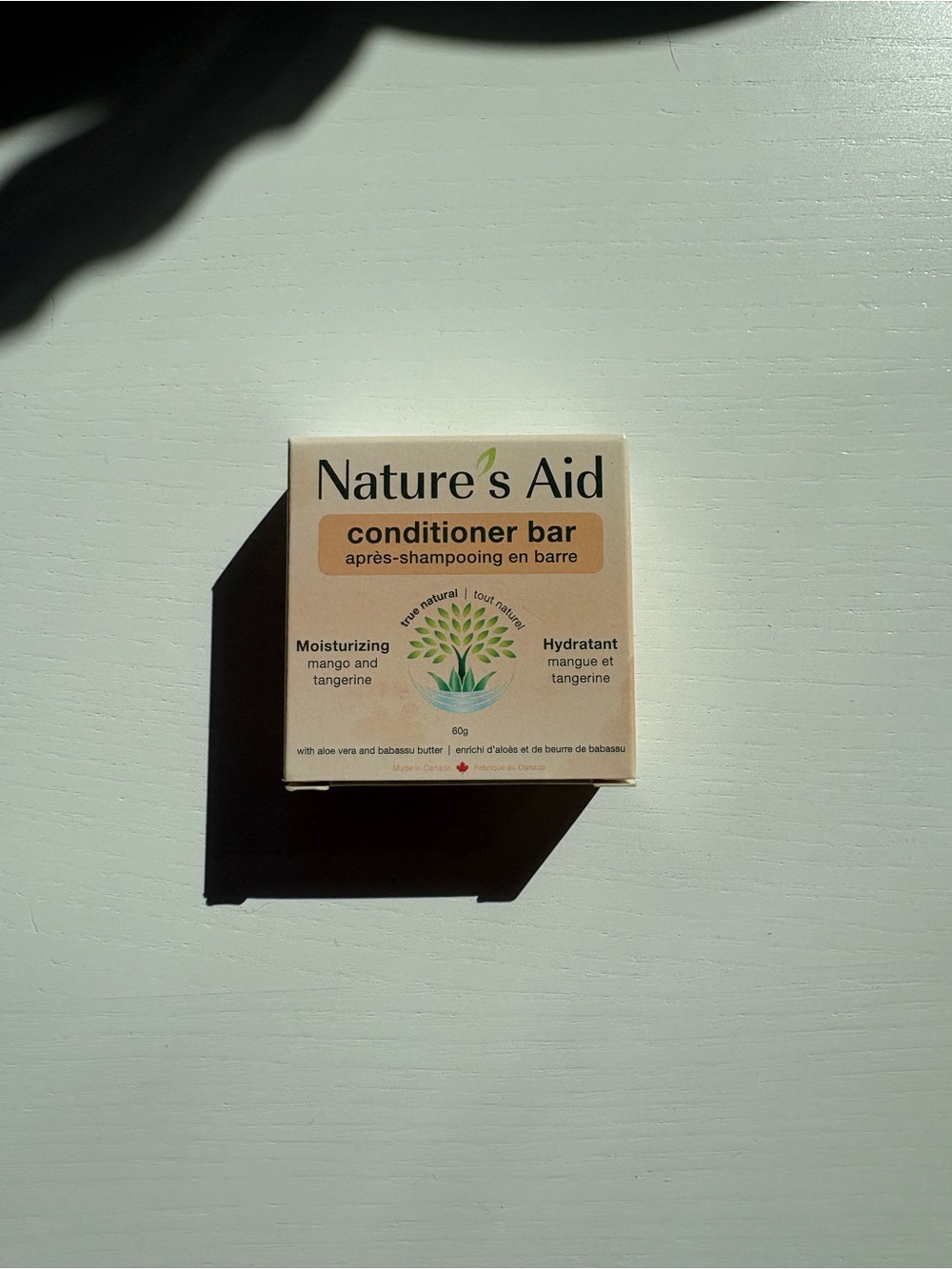 FREE with purchase: Conditioner Bar - Moisturizing Mango & Tangerine